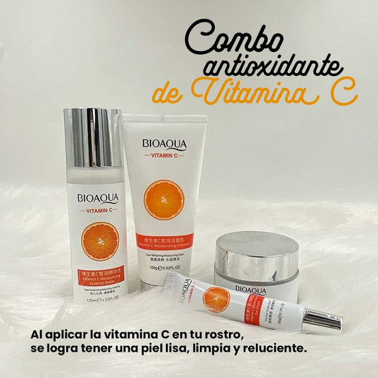 Combo Vitamina C Bio Aqua Caja De Seguridad